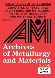 Archives of Metallurgy and Materials