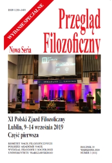 Przegląd Filozoficzny. Nowa Seria