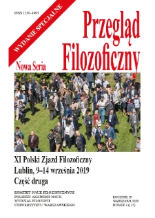 Przegląd Filozoficzny. Nowa Seria