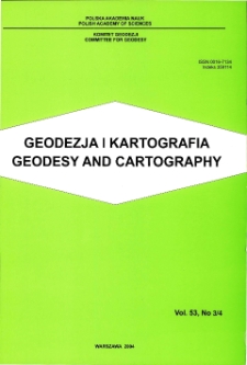 Advances in Geodesy and Geoinformation