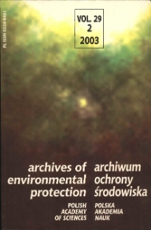 Archives of Environmental Protection