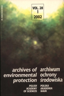 Archives of Environmental Protection