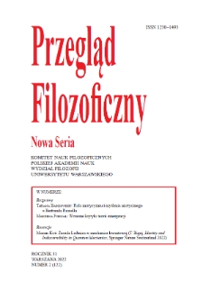 Przegląd Filozoficzny. Nowa Seria