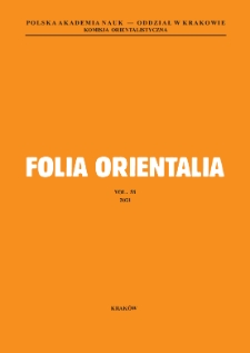 Folia Orientalia