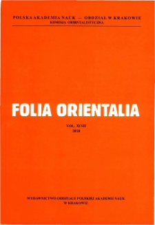 Folia Orientalia