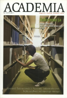 ACADEMIA. Magazyn Polskiej Akademii Nauk