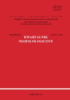Kwartalnik Neofilologiczny