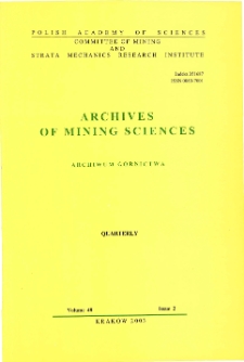 Archives of Mining Sciences