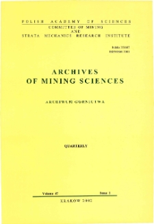 Archives of Mining Sciences