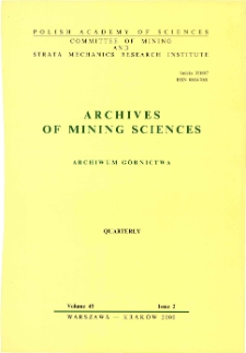Archives of Mining Sciences