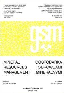 Gospodarka Surowcami Mineralnymi - Mineral Resources Management