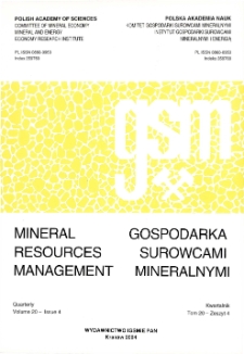 Gospodarka Surowcami Mineralnymi - Mineral Resources Management