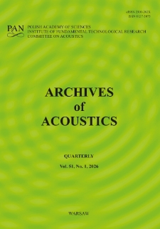 Archives of Acoustics