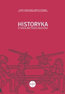 Historyka Studia Metodologiczne